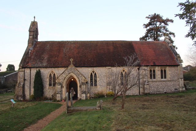 Cliddesden church